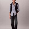 Cotton Stretch raidallinen slim-malliinen napituspaita Cotton Stretch raidallinen slim-malliinen napituspaita