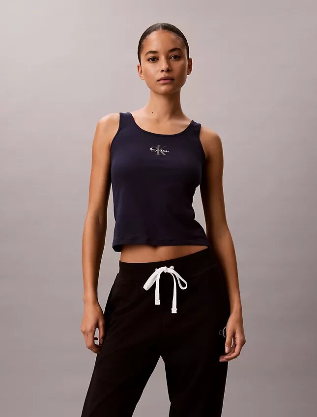 Cotton Stretch rento tankkitoppi Cotton Stretch rento tankkitoppi