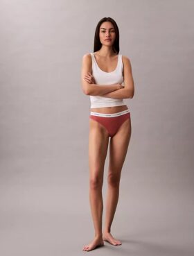 Cotton Stretch rib bikini