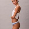 Cotton Stretch Rib Thong Cotton Stretch Rib Thong