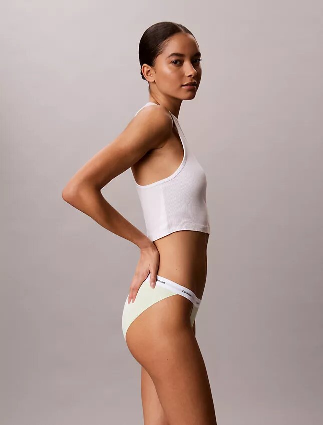 Cotton Stretch ribbineule 3-pakkaus string-Bikini Cotton Stretch ribbineule 3-pakkaus string-Bikini