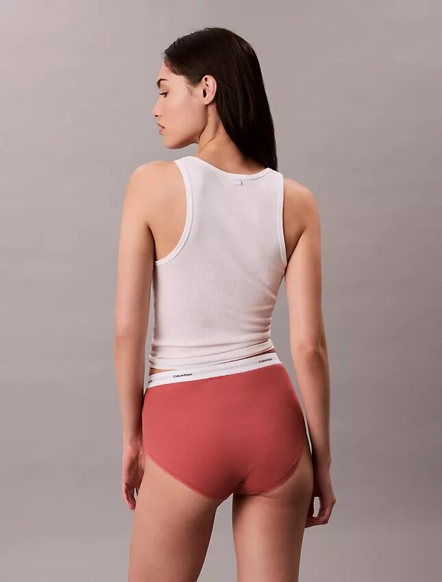 Cotton Stretch ribbineulos, korkea vyötärö Cotton Stretch ribbineulos, korkea vyötärö