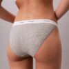 Cotton Stretch ribbineulottu string-Bikini