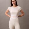 Cotton Stretch ribbineulotut pyöräilyshortsit Cotton Stretch ribbineulotut pyöräilyshortsit