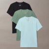 Cotton Stretch-sekoitetta oleva 3-pakkaus Slim Fit V-kaula-T-paita Cotton Stretch-sekoitetta oleva 3-pakkaus Slim Fit V-kaula-T-paita