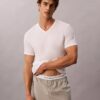 Cotton Stretch-sekoitetta oleva 3-pakkaus Slim Fit V-kaula-T-paita