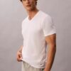 Cotton Stretch-sekoitetta oleva 3-pakkaus Slim Fit V-kaula-T-paita