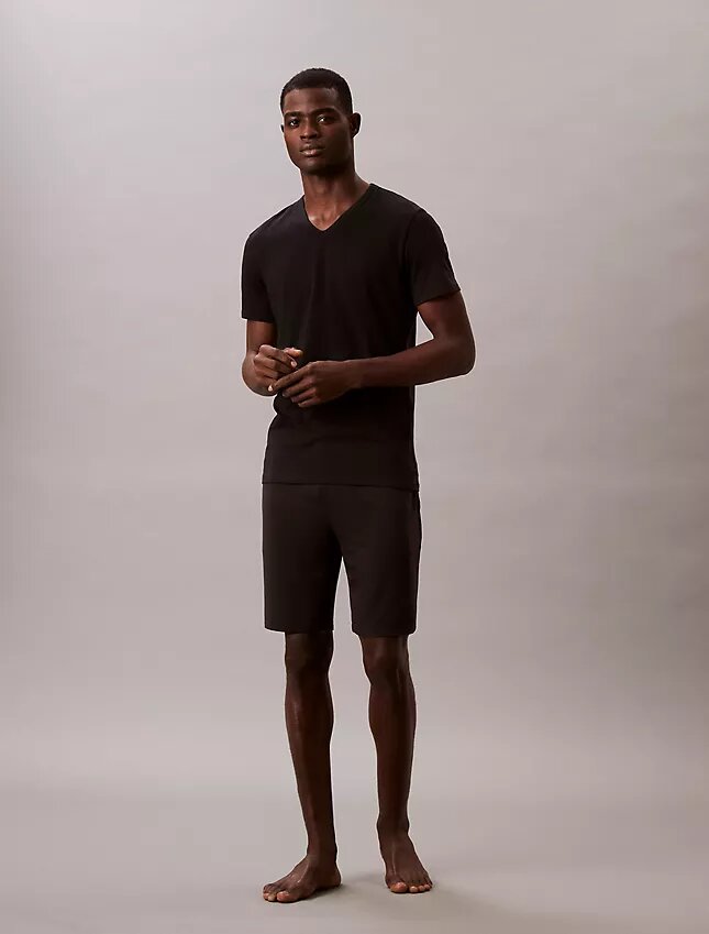 Cotton Stretch-sekoitetta oleva 3-pakkaus Slim Fit V-kaula-T-paita Cotton Stretch-sekoitetta oleva 3-pakkaus Slim Fit V-kaula-T-paita