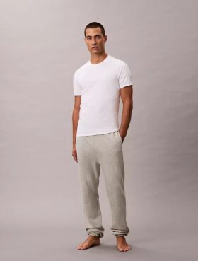 Cotton Stretch-sekoitus 3-pakkaus Slim Fit -pyöreäkaulainen T-paita