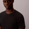 Cotton Stretch-sekoitus 3-pakkaus Slim Fit -pyöreäkaulainen T-paita Cotton Stretch-sekoitus 3-pakkaus Slim Fit -pyöreäkaulainen T-paita