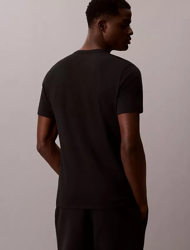 Cotton Stretch-sekoitus 3-pakkaus Slim Fit -pyöreäkaulainen T-paita Cotton Stretch-sekoitus 3-pakkaus Slim Fit -pyöreäkaulainen T-paita