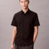 Cotton Stretch slim-fit-paita napit edessä Cotton Stretch slim-fit-paita napit edessä