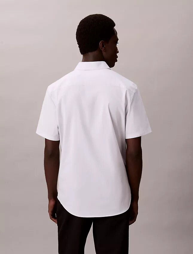 Cotton Stretch slim-fit-paita napit edessä Cotton Stretch slim-fit-paita napit edessä