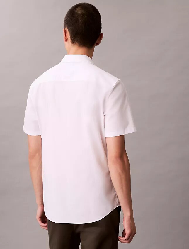 Cotton Stretch slim-fit-paita napit edessä Cotton Stretch slim-fit-paita napit edessä
