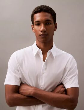 Cotton Stretch slim-malli napituspaita