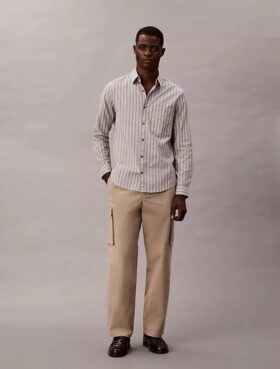 Cotton Stretch suorat cargo-housut
