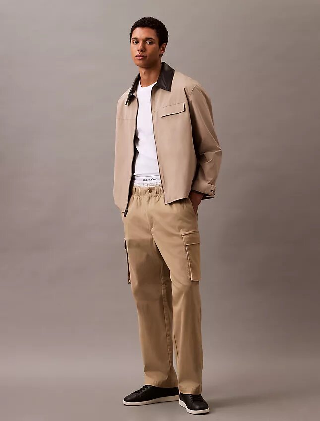 Cotton Stretch suorat cargo-housut Cotton Stretch suorat cargo-housut