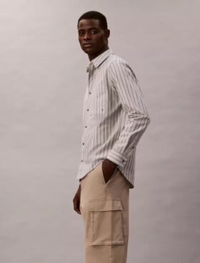 Cotton Stretch suorat cargo-housut