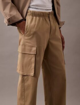 Cotton Stretch suorat cargo-housut