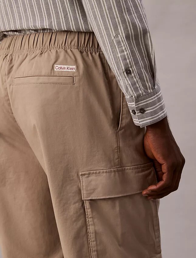 Cotton Stretch suorat cargo-housut Cotton Stretch suorat cargo-housut