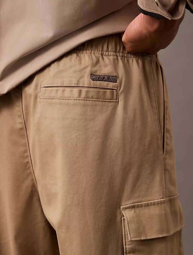 Cotton Stretch suorat cargo-housut Cotton Stretch suorat cargo-housut