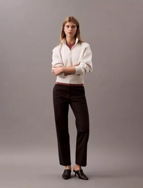 Cotton Stretch suorat chino-housut