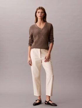 Cotton Stretch suorat chino-housut