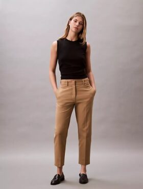 Cotton Stretch suorat chino-housut