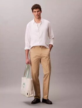 Cotton Stretch suorat housut