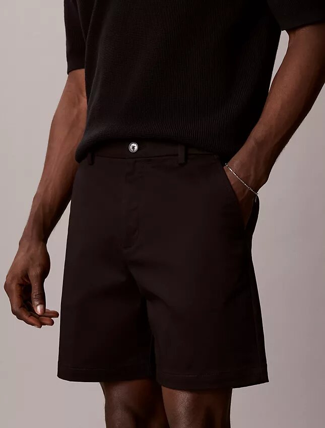 Cotton Stretch suorat shortsit Cotton Stretch suorat shortsit