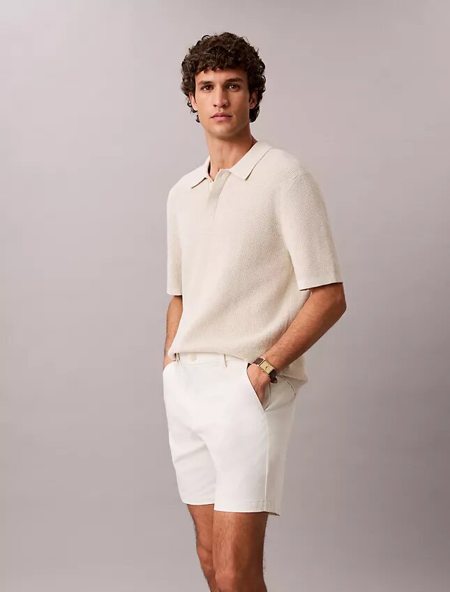 Cotton Stretch suorat shortsit Cotton Stretch suorat shortsit