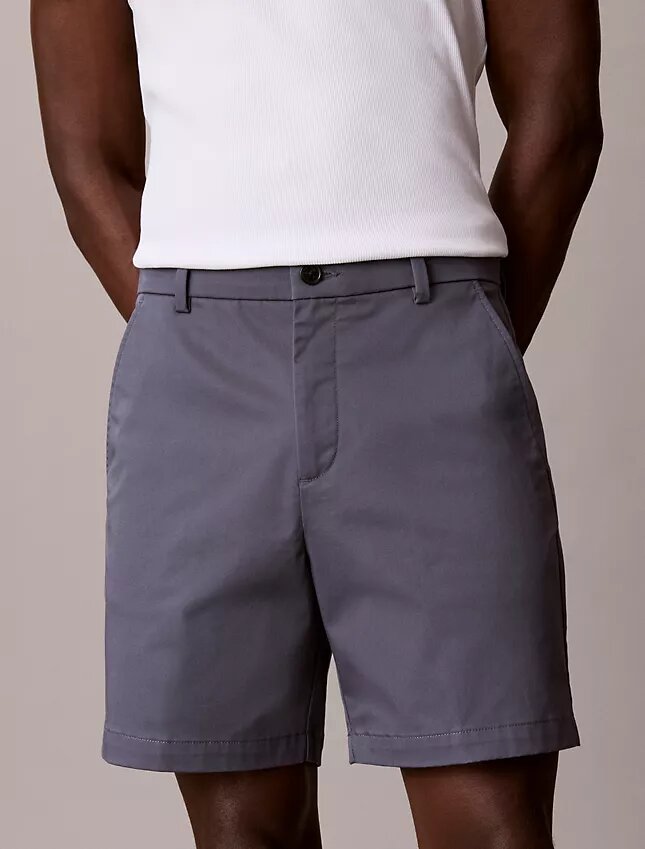 Cotton Stretch suorat shortsit Cotton Stretch suorat shortsit