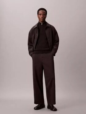 Cotton Stretch twill baggy chino housut