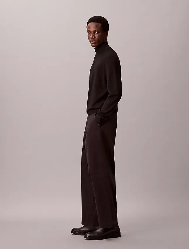 Cotton Stretch twill baggy chino housut Cotton Stretch twill baggy chino housut