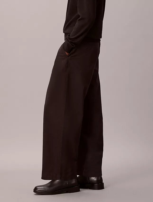 Cotton Stretch twill baggy chino housut Cotton Stretch twill baggy chino housut