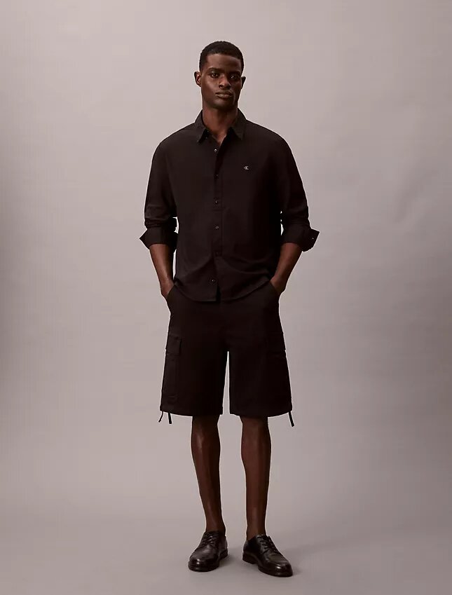 Cotton Stretch twill-cargoshortsit Cotton Stretch twill-cargoshortsit