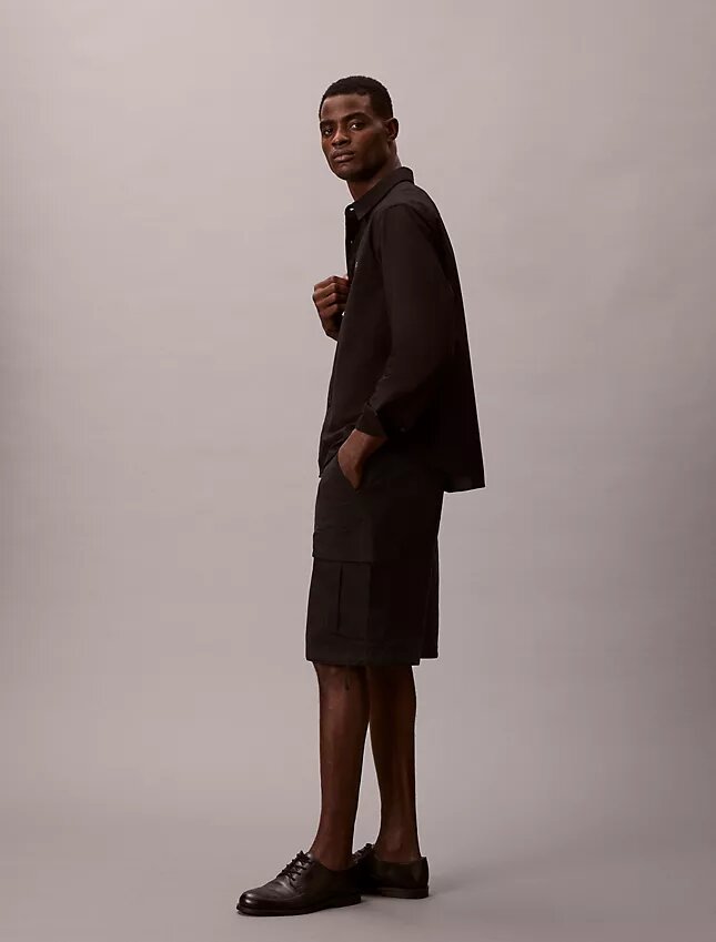 Cotton Stretch twill-cargoshortsit Cotton Stretch twill-cargoshortsit