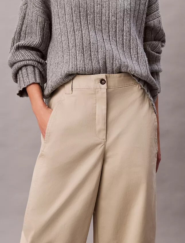 Cotton Stretch twill-housut Cotton Stretch twill-housut