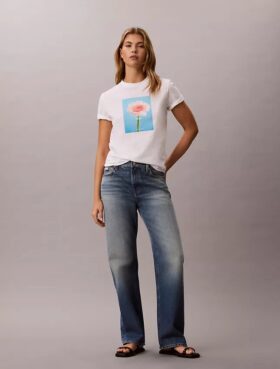 Daisy-grafiikka Klassinen T-paita
