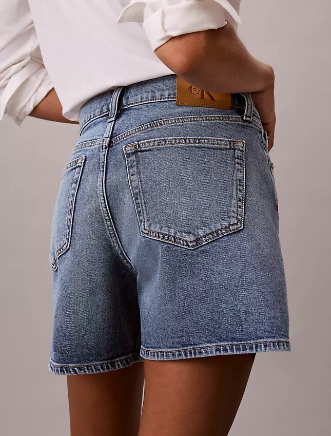 Denim A-linjaiset shortsit Denim A-linjaiset shortsit