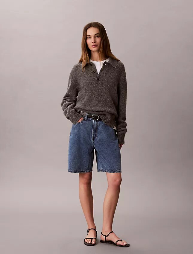 Denim-bermudashortsit Denim-bermudashortsit