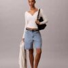 Denim-bermudashortsit Denim-bermudashortsit