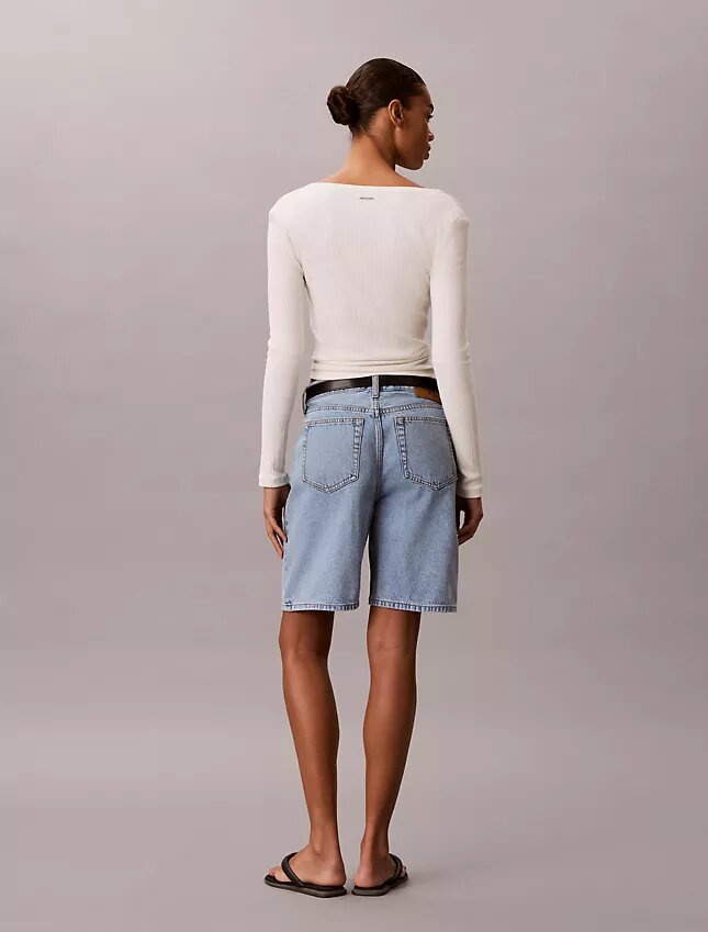 Denim-bermudashortsit Denim-bermudashortsit
