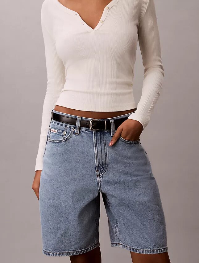 Denim-bermudashortsit Denim-bermudashortsit