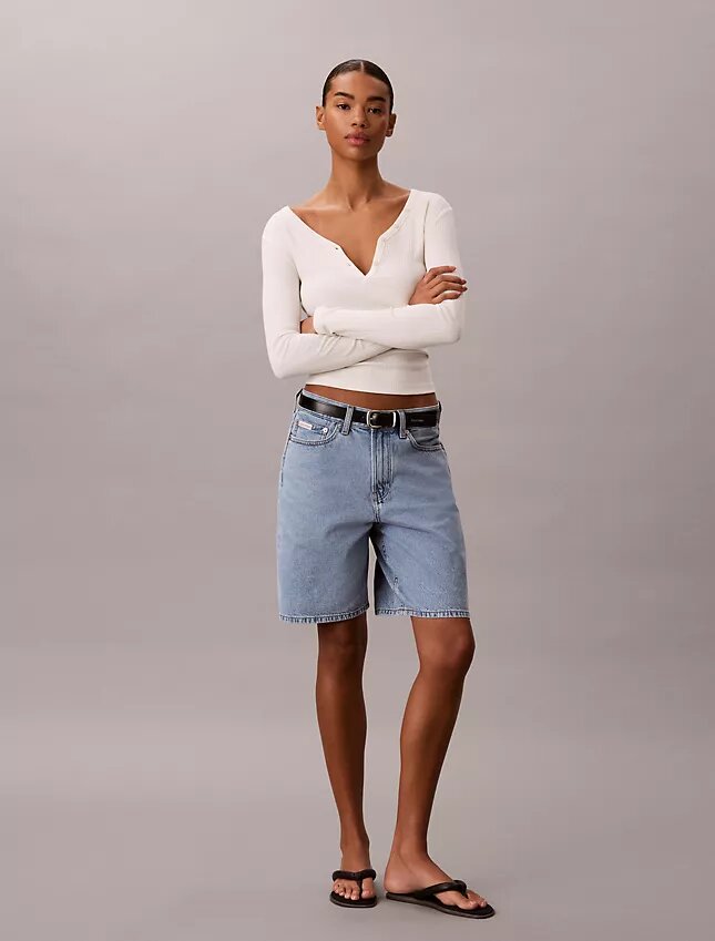 Denim-bermudashortsit Denim-bermudashortsit