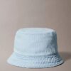 Denim-bucket-hatu brodeeratulla logolla Denim-bucket-hatu brodeeratulla logolla
