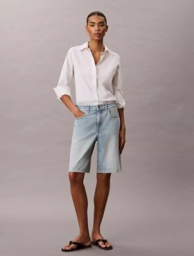 Denim-logobermudashortsit