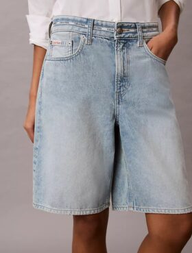 Denim-logobermudashortsit