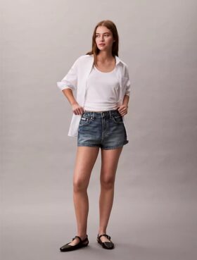 Denim-minishortsit Denim-minishortsit