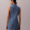 Denim-saumainen minihame Denim-saumainen minihame